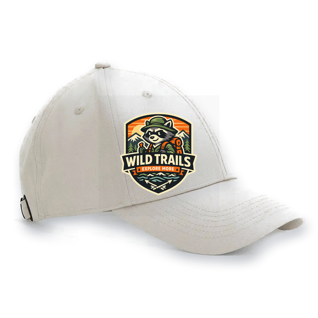 EarthAwareÂ® Organic Cotton Canvas 6 Panel Cap dettaglio