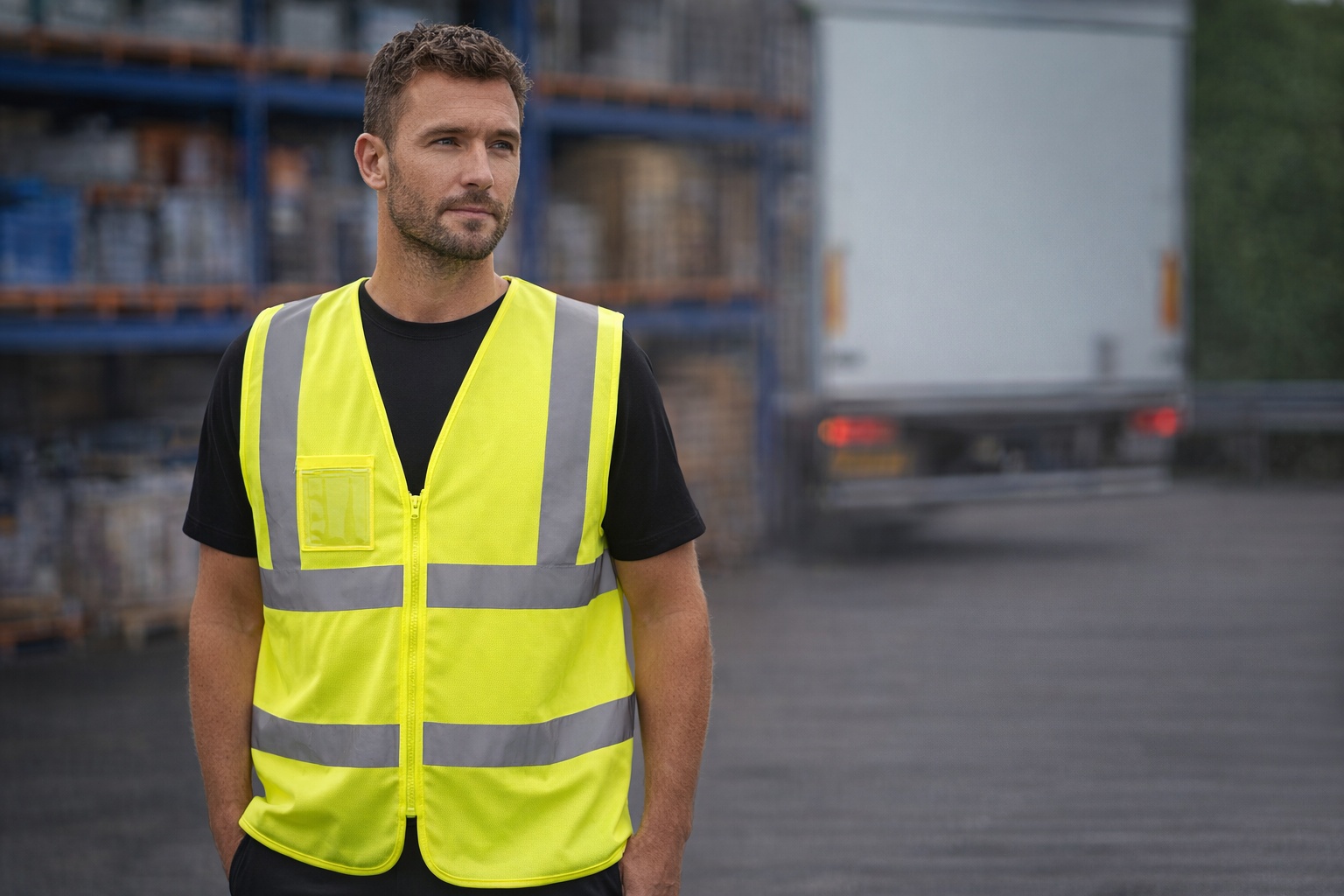 Zip Safety Tabard personalizzabile